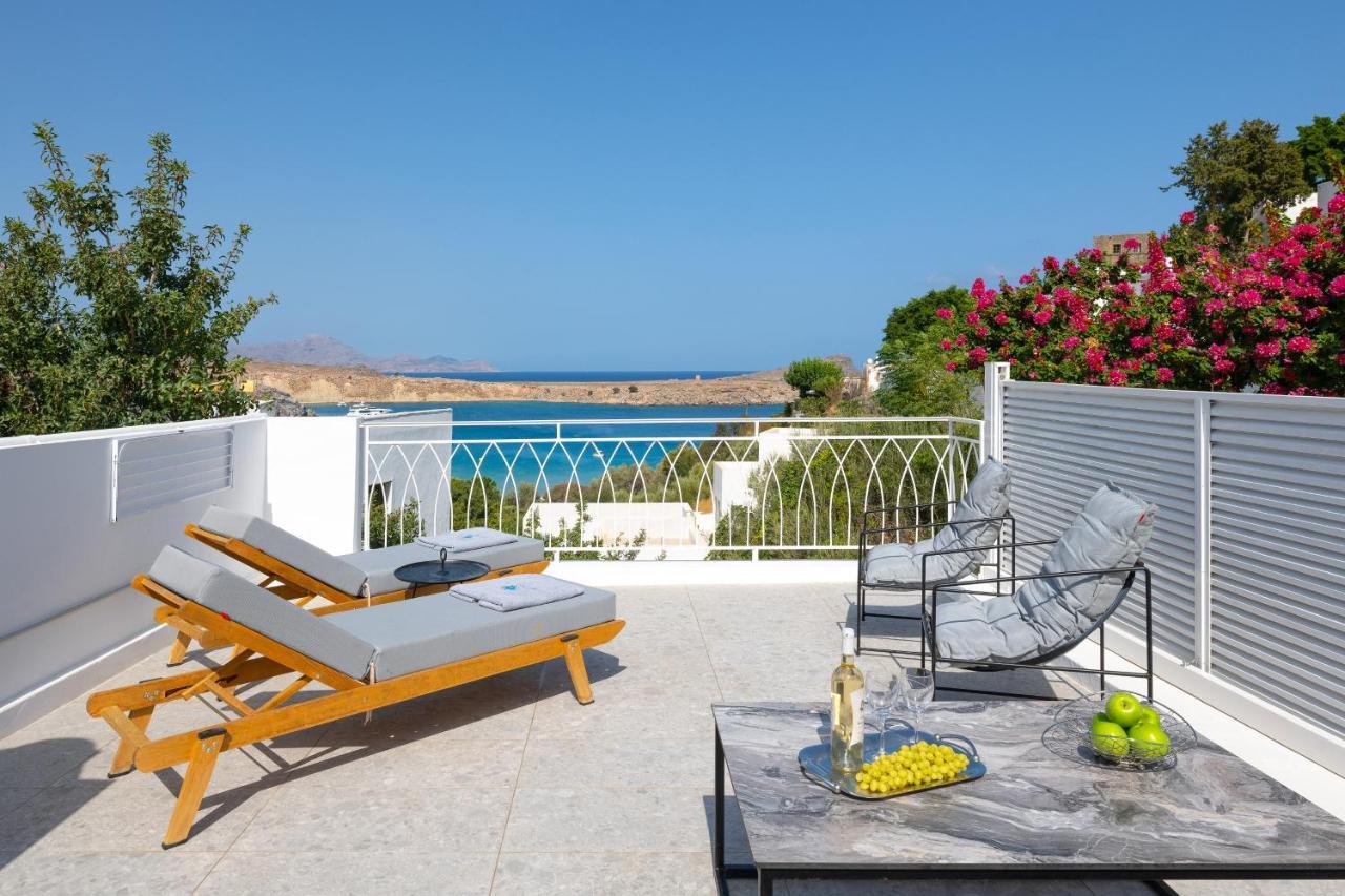 Lindos Shore Junior Suite Buitenkant foto