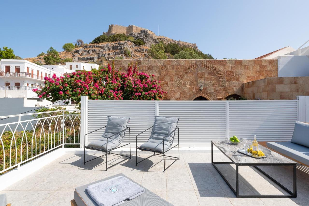 Lindos Shore Junior Suite Buitenkant foto