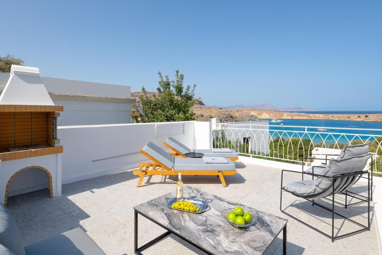 Lindos Shore Junior Suite Buitenkant foto